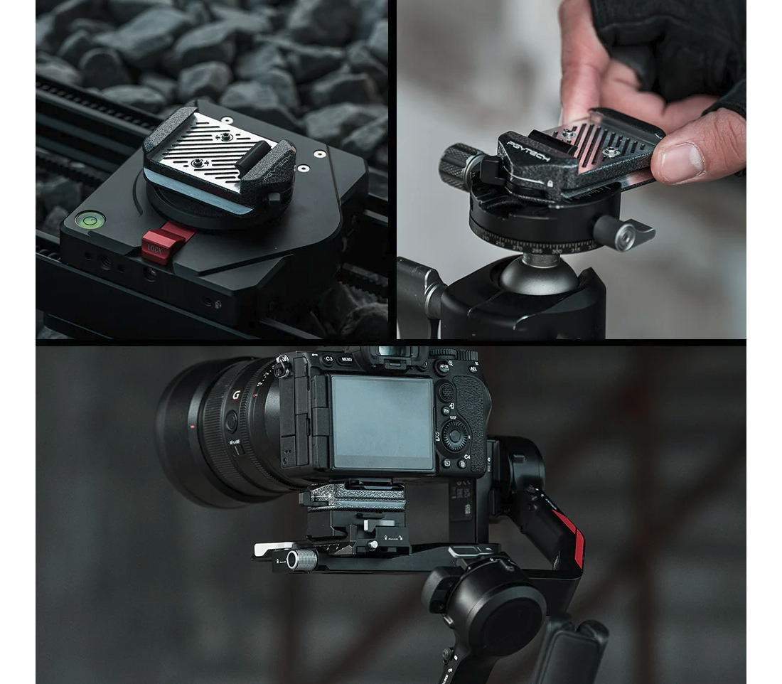 Крепление PGYTECH Arca-Type Quick Release Clamp V2, без площадки