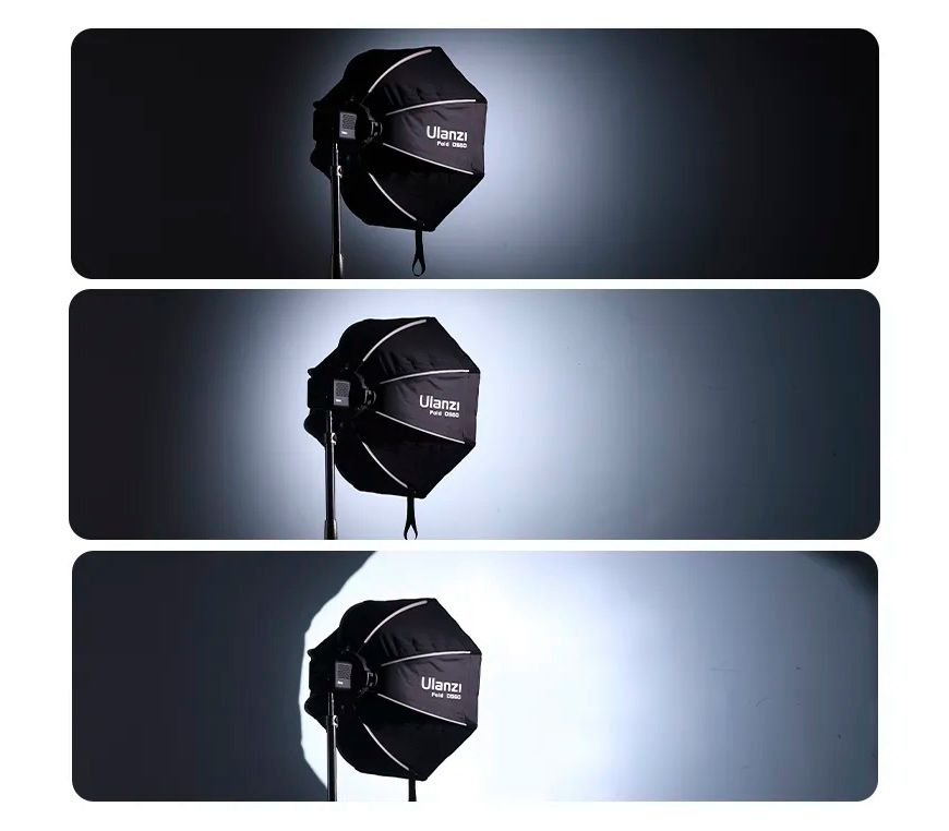Октабокс Ulanzi LAS002-40 Octagonal Softbox 40cm, байонет Mini Bowens
