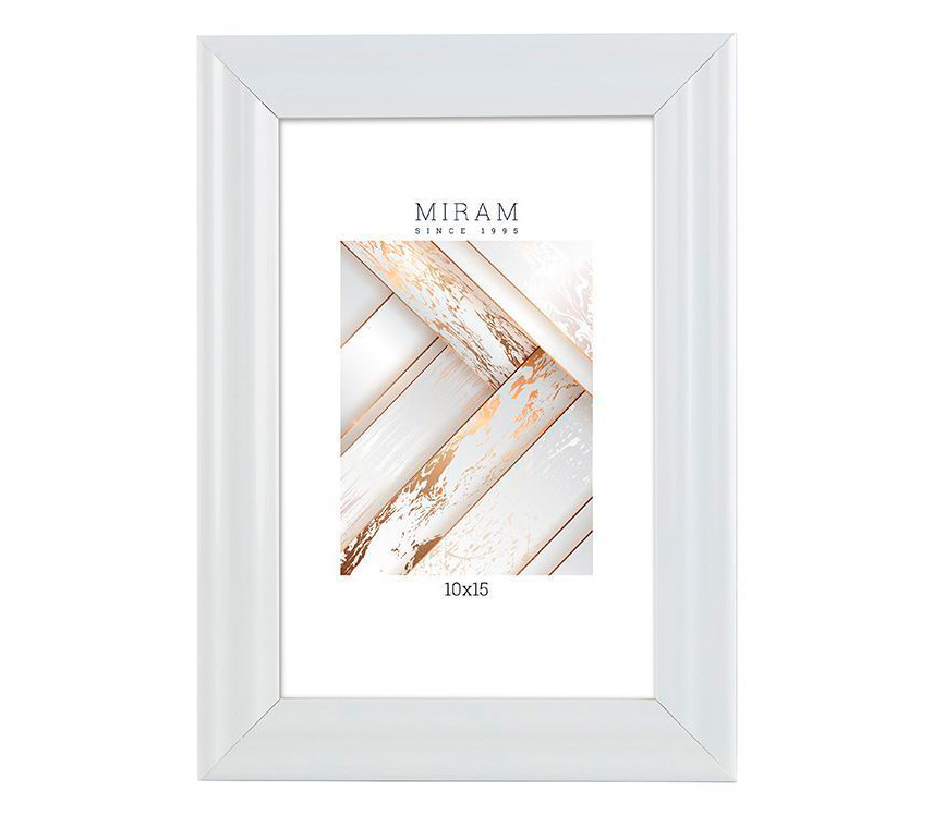 Фоторамка Мирам 10х15 см, белая (640261-4)