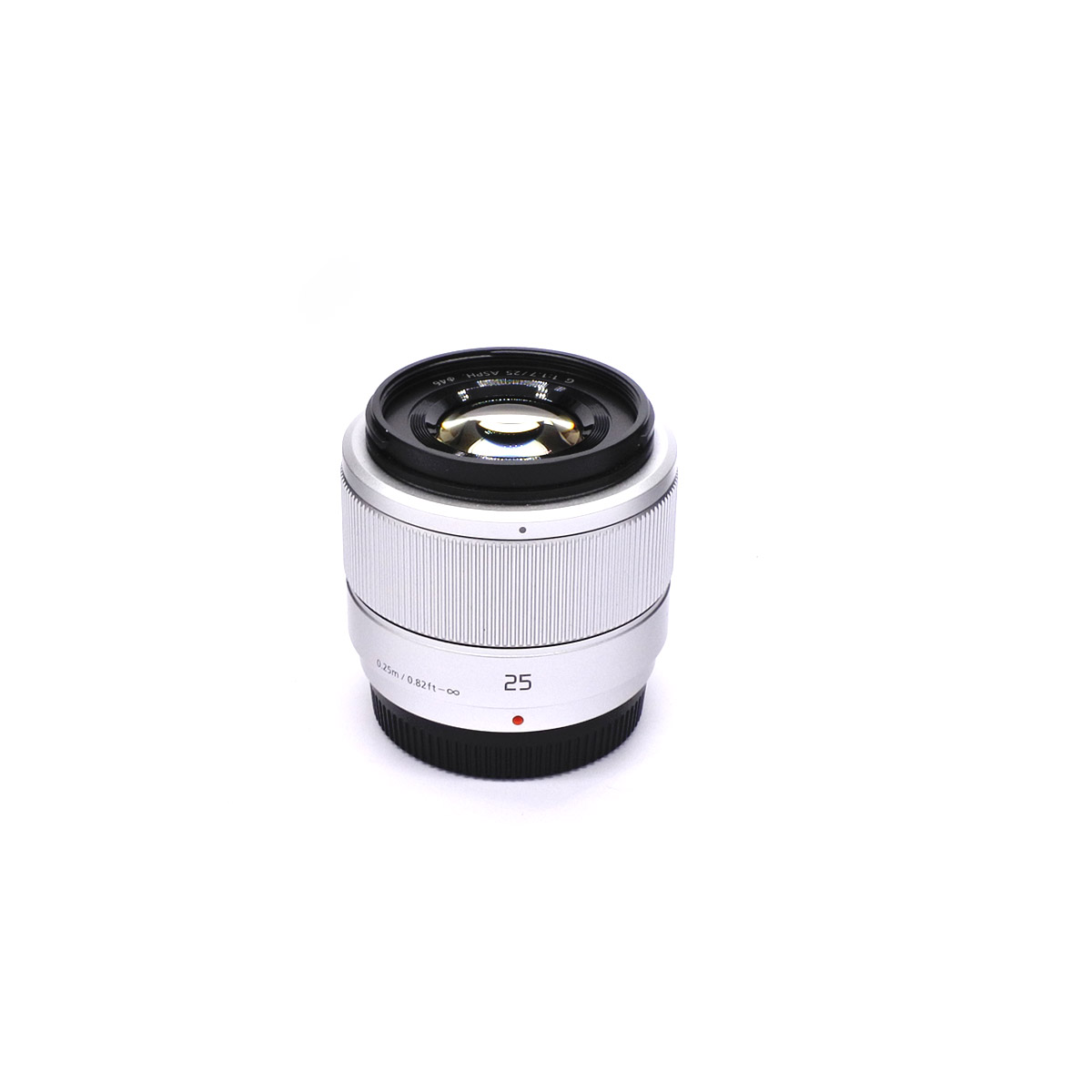 Объектив Panasonic Lumix 25mm f/1.7 G Aspherical silver (состояние 4) (б/у)