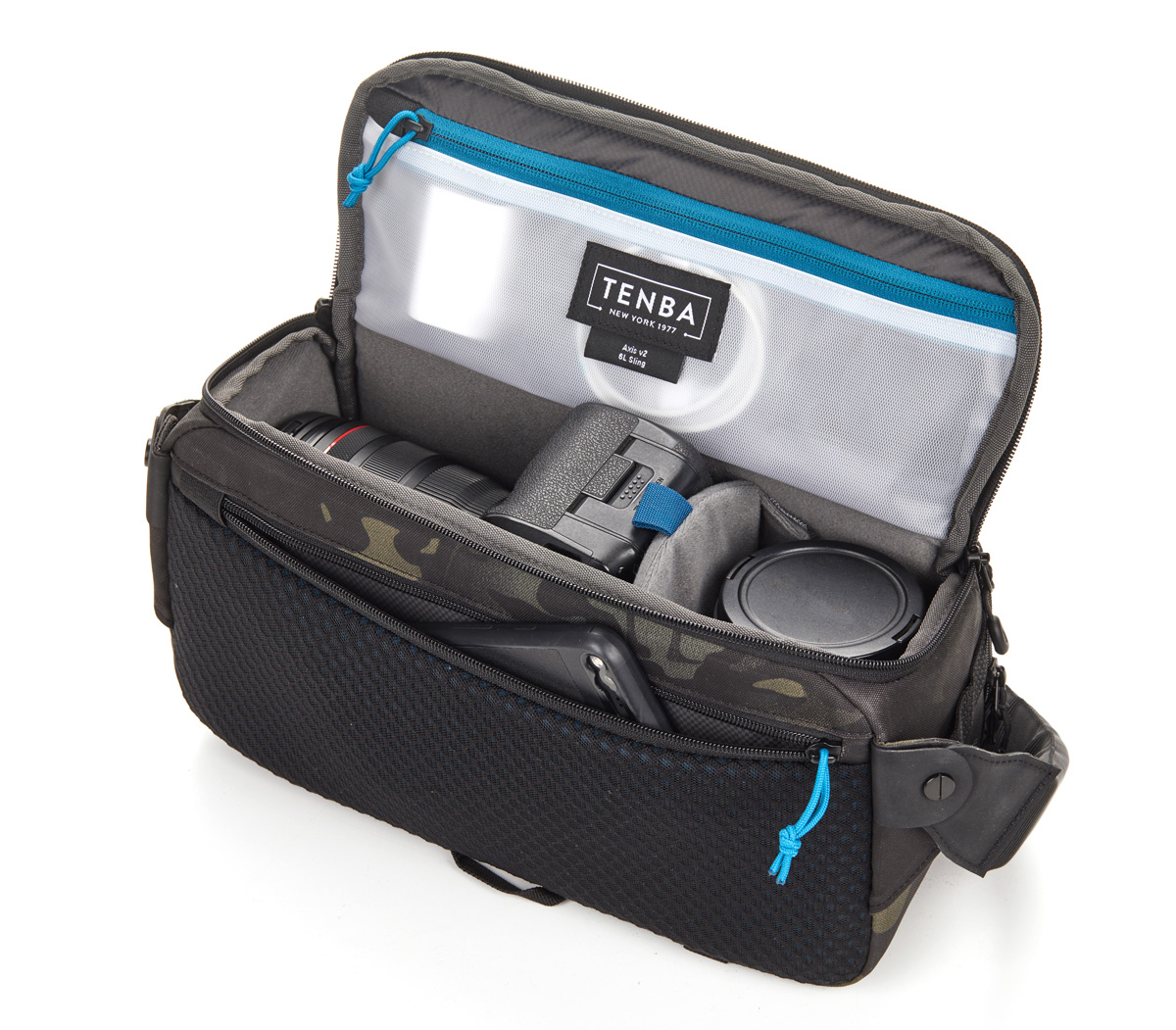 Сумка Tenba Axis v2 Tactical 6L Sling Bag камуфляж
