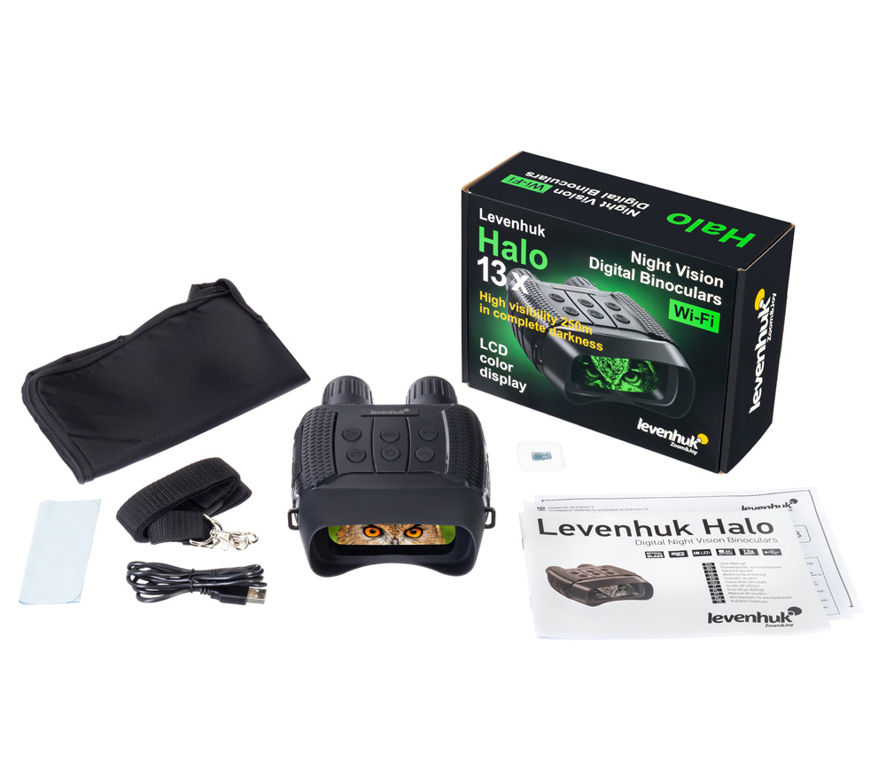 Бинокль ночного видения Levenhuk Halo 13X, цифровой