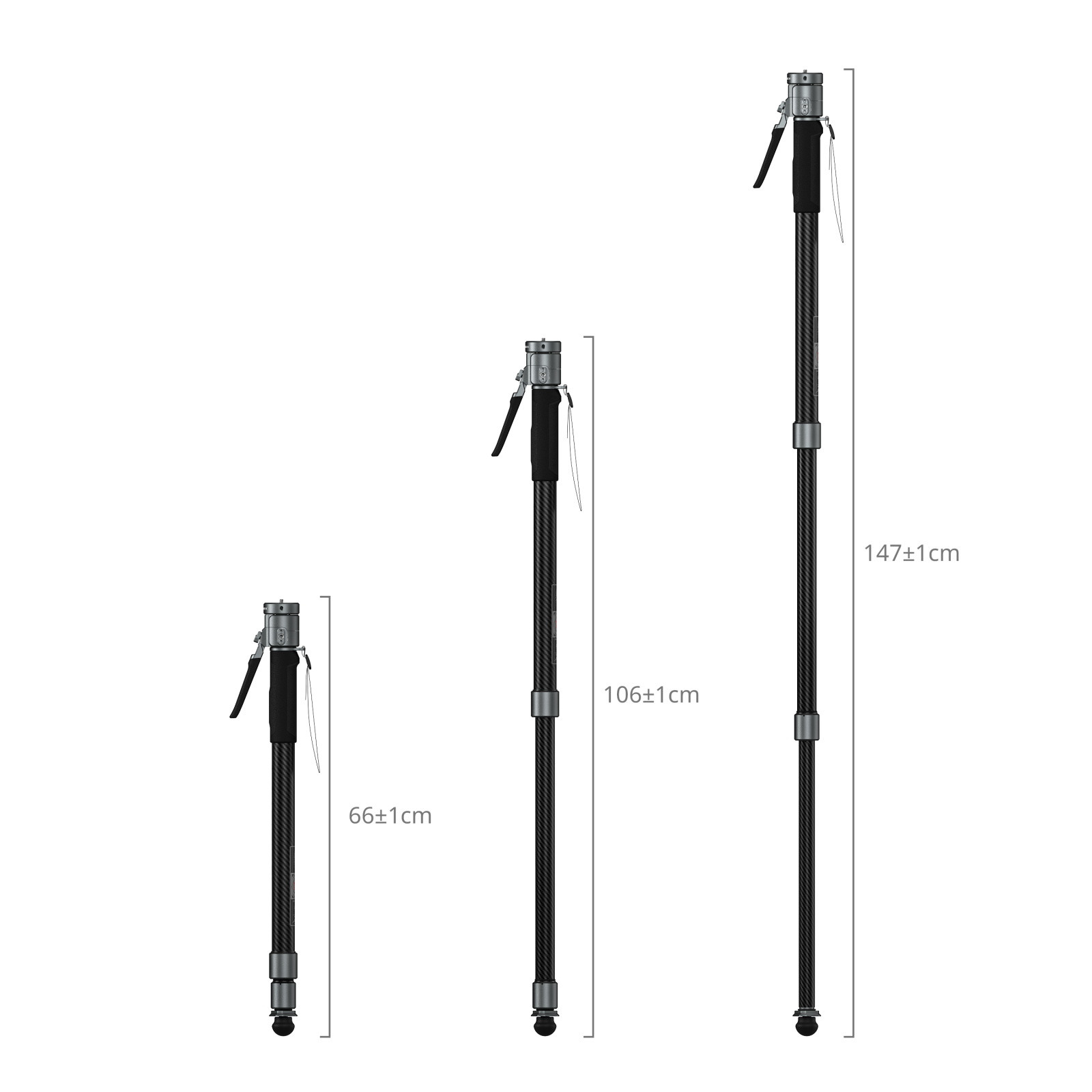 Монопод SmallRig x Potato Jet 6284 TRIBEX PRO, карбоновый, быстроразборный, базовая версия