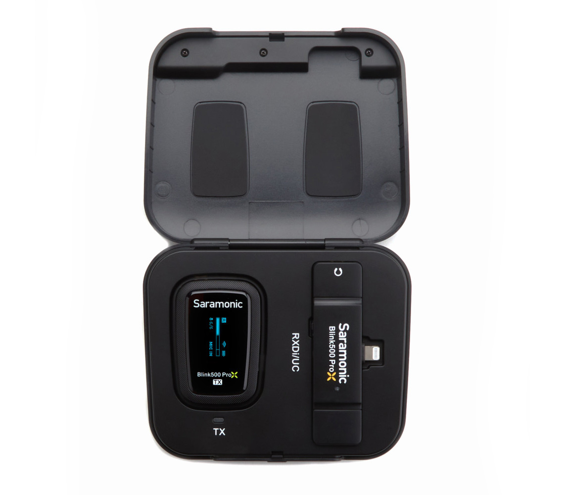 Беспроводная система Saramonic Blink500 ProX B3, TX+RXDI, 2.4 ГГц, Lightning