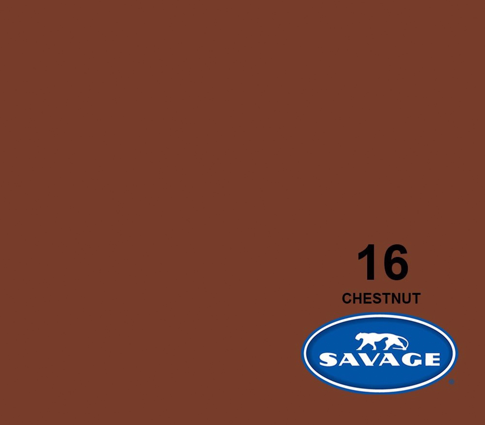Фон Savage SA 16-12 Chestnut, бумажный, 2.72x11 м, темно-коричневый
