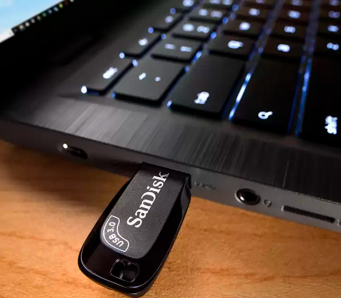 Накопитель SanDisk USB3.0 Flash 64GB Ultra Shift