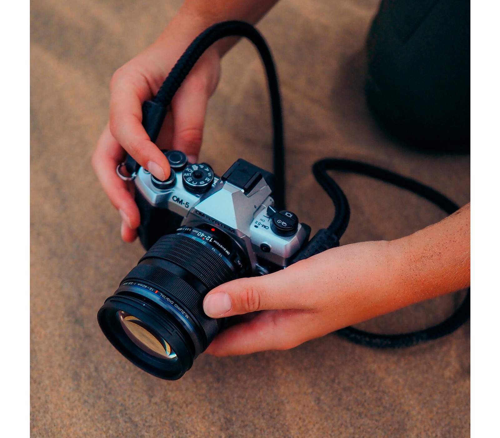 Беззеркальный фотоаппарат OM System OM-5 Mark II Body, серебристый