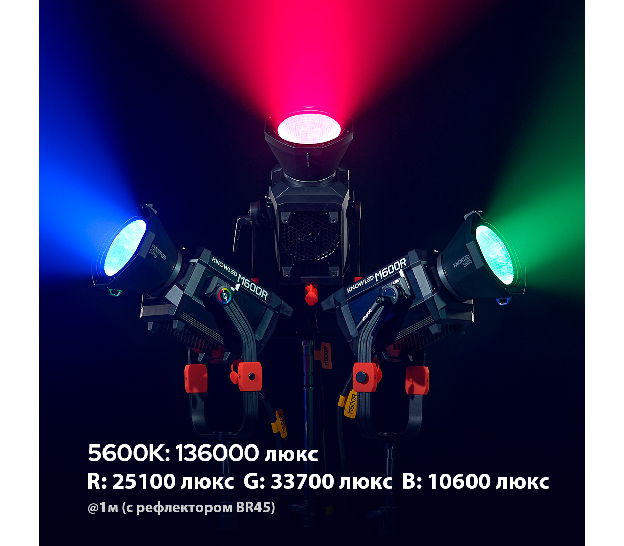 Осветитель Godox Knowled M600R, RGB, 1800-10000К, 720 Вт