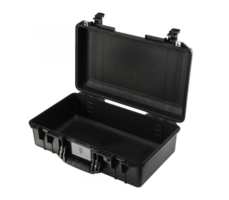 Защитный кейс Peli 1525Air WL/WF PB, с наполнением из поропласта, черный