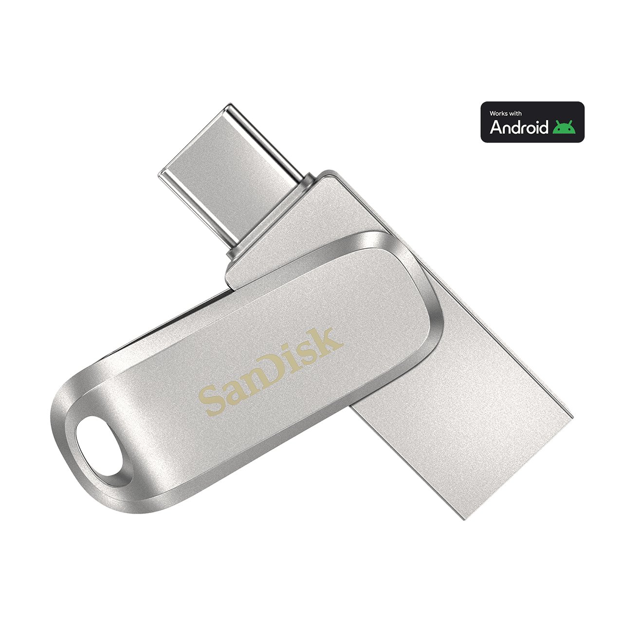 Накопитель SanDisk USB3.1 1TB Ultra Dual Drive Luxe, USB-A + USB-C