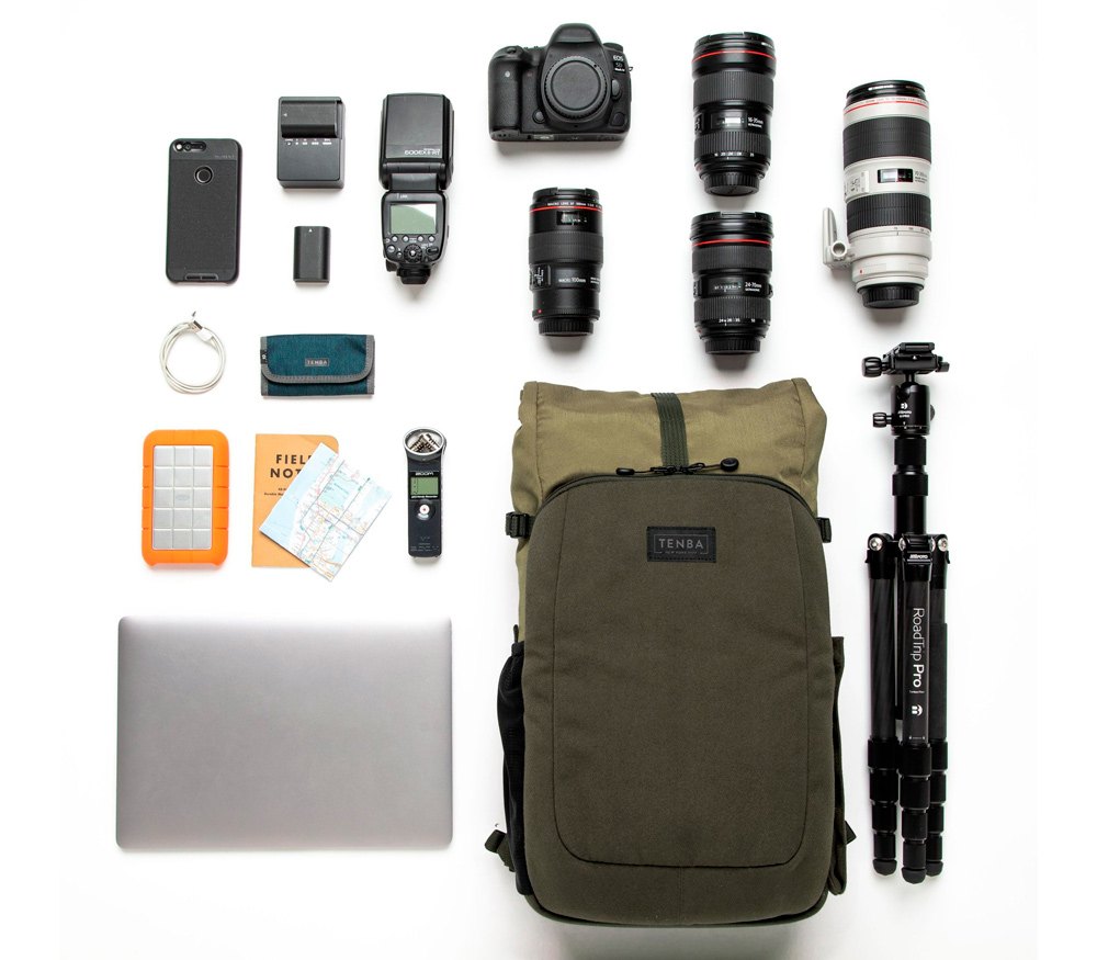 Рюкзак Tenba Fulton v2 16L Backpack, оливковый