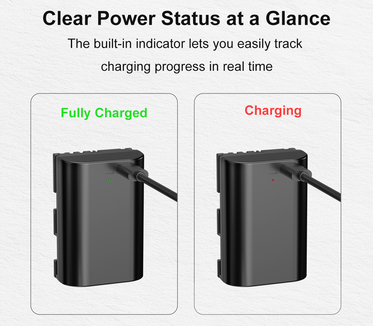 Аккумулятор Kingma LP-E6NH с портом зарядки USB-C, 2600 мАч