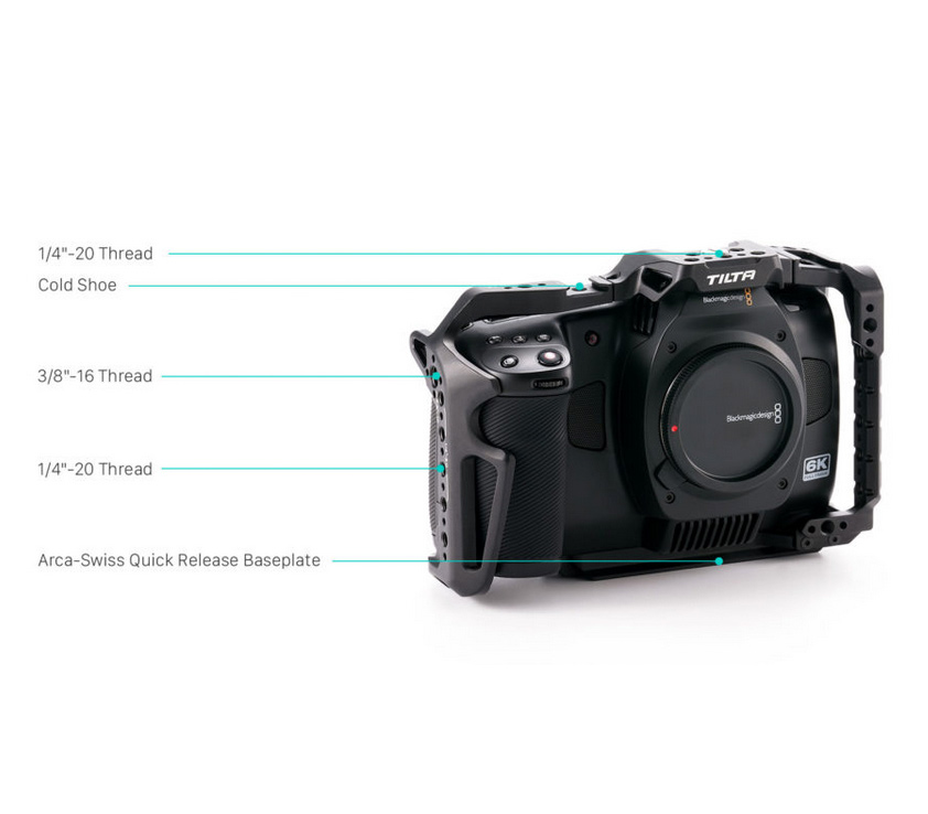 Клетка Tilta Full Camera Cage для BMCC 6K, черная