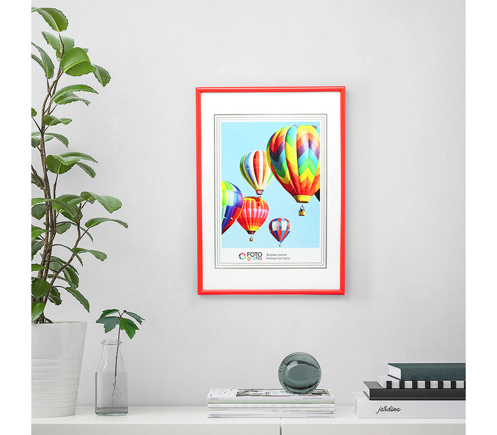 Фоторамка Fotografia 10x15 см, красная