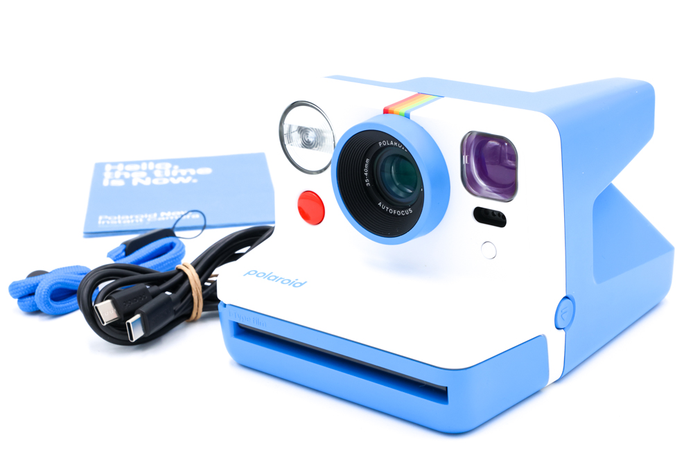 Фотоаппарат моментальной печати Polaroid Now Gen 2, синий (состояние 4) (б/у)