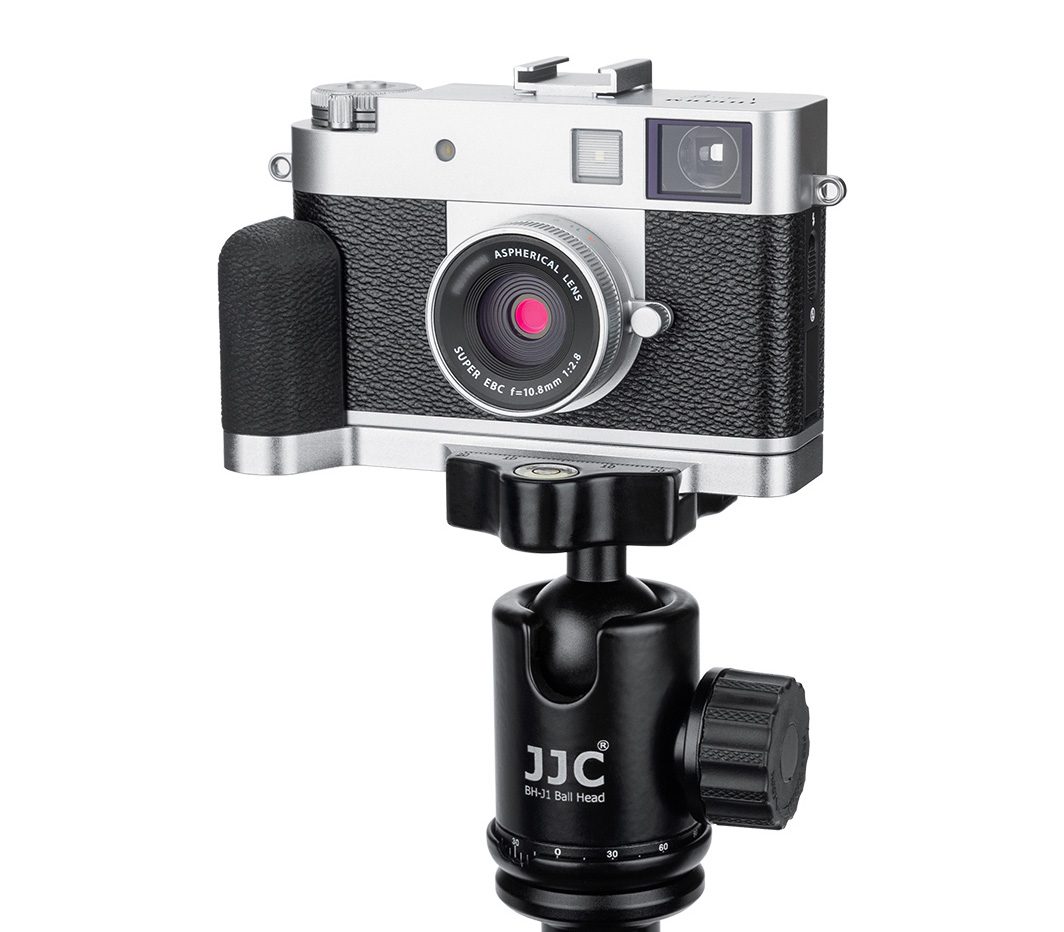 Дополнительный хват JJC HG-XHALF для Fujifilm X Half, серебристый