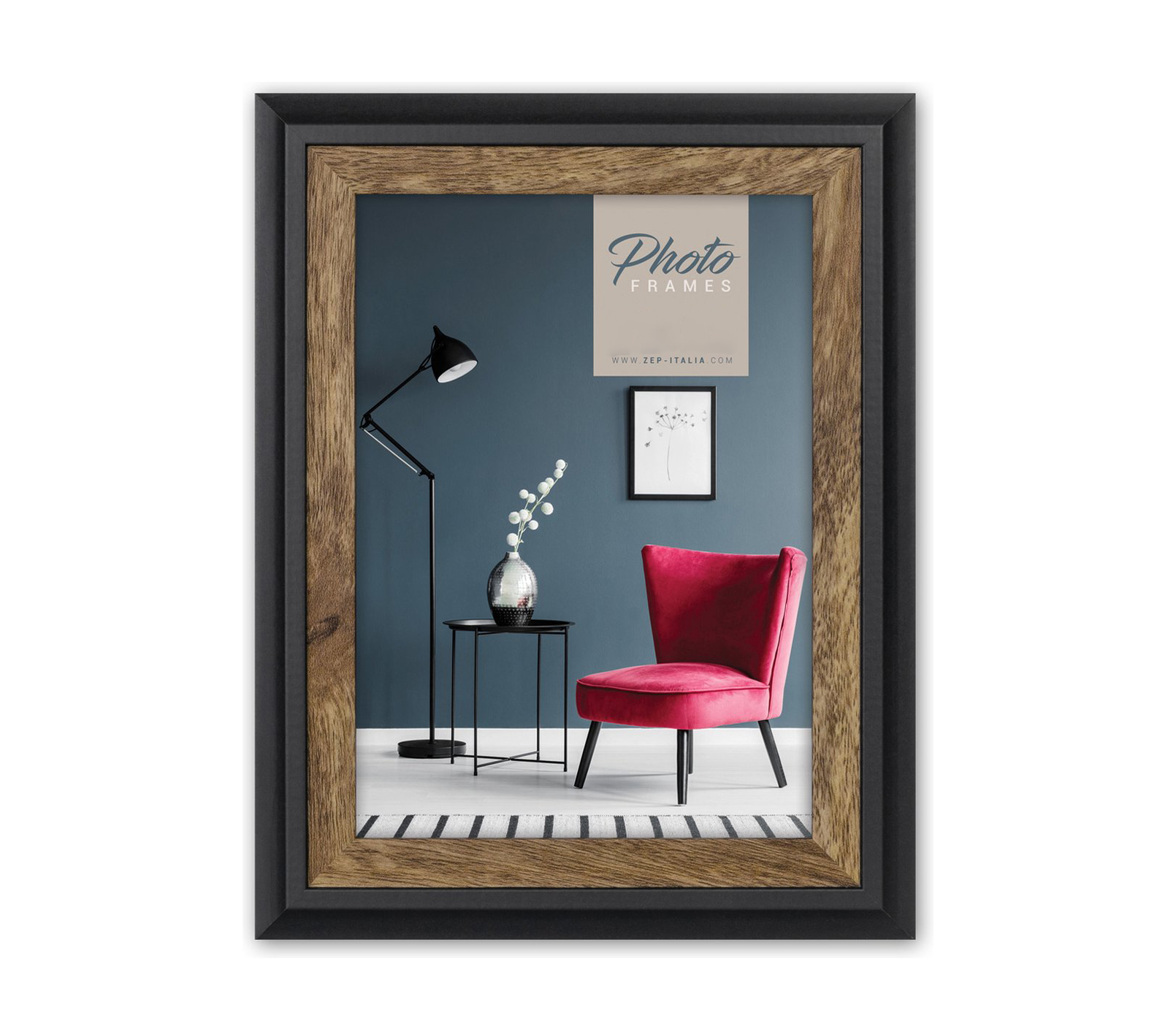 Фоторамка ZEP EG423L Enna Black, 20x30 см