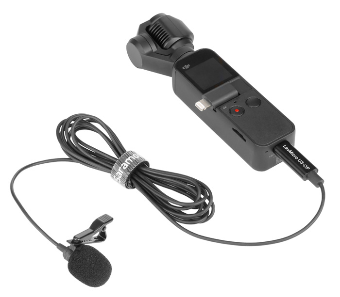 Микрофон Saramonic LavMicro U3-OP петличный, только для DJI Osmo Pocket