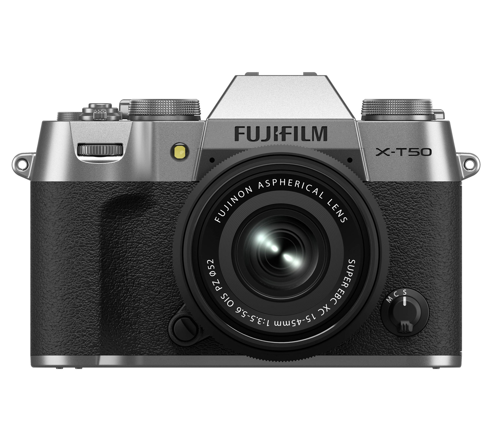 Беззеркальный фотоаппарат Fujifilm X-T50 Kit XC 15-45mm, серебристый
