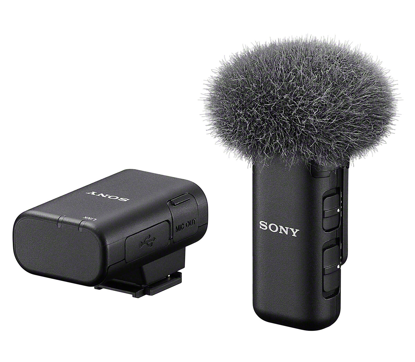 Беспроводная система Sony ECM-W3S, Bluetooth 5.3 LC3plus, 1 микрофон, MI Shoe, 3.5 мм, USB-C