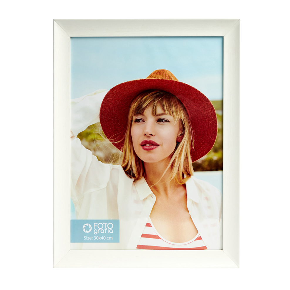 Фоторамка Fotografia 30x40 см, белая (FFMDF-7138)