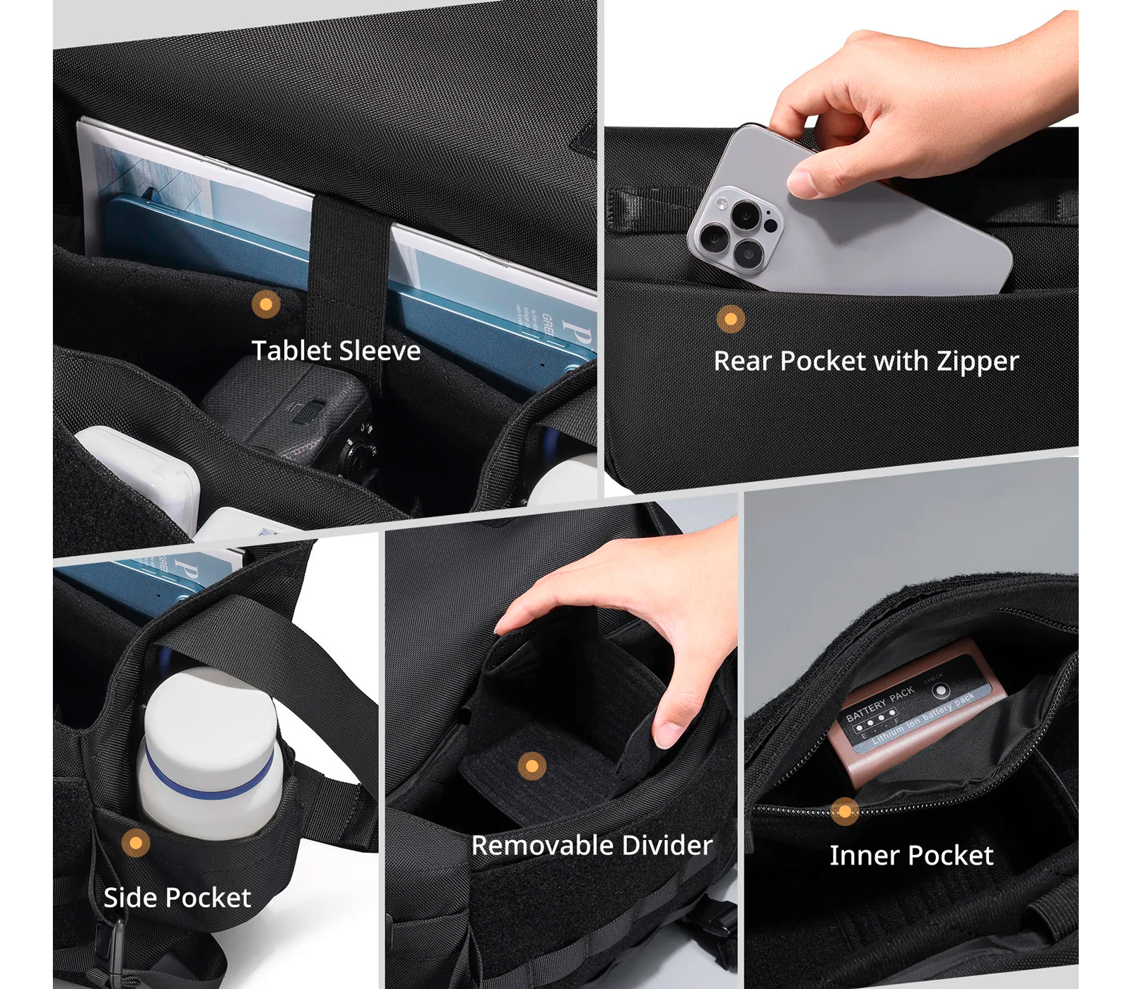 Сумка-слинг Ulanzi BC08 Camera Sling Bag (уцененный)