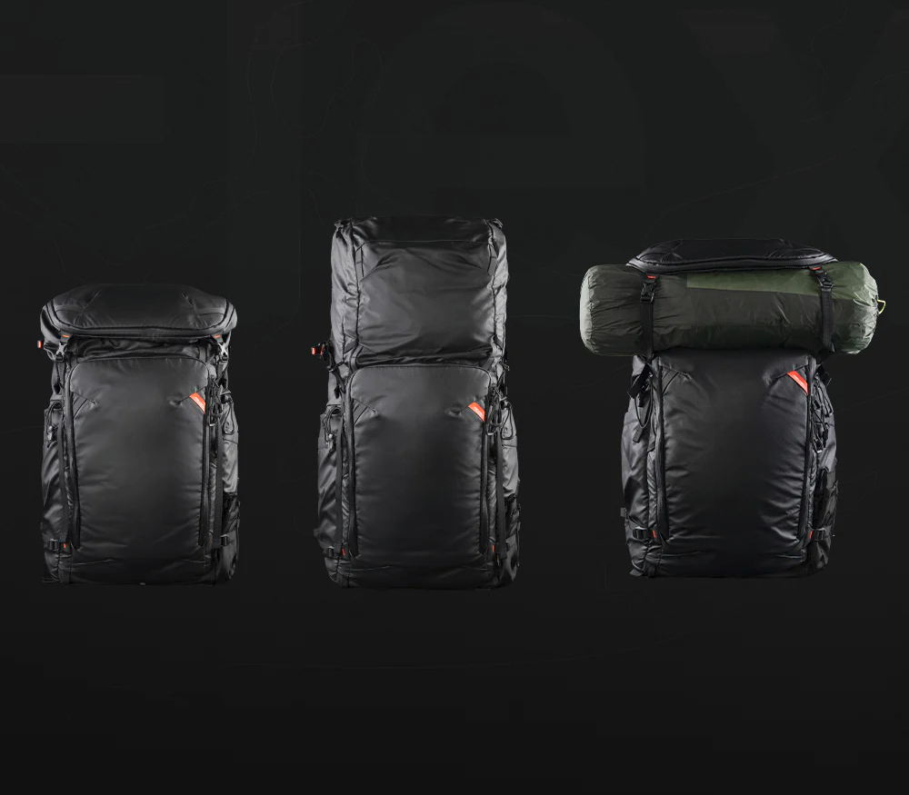 Рюкзак PGYTECH OnePro Flex 50L + Camera Insert L, цвет Space Black