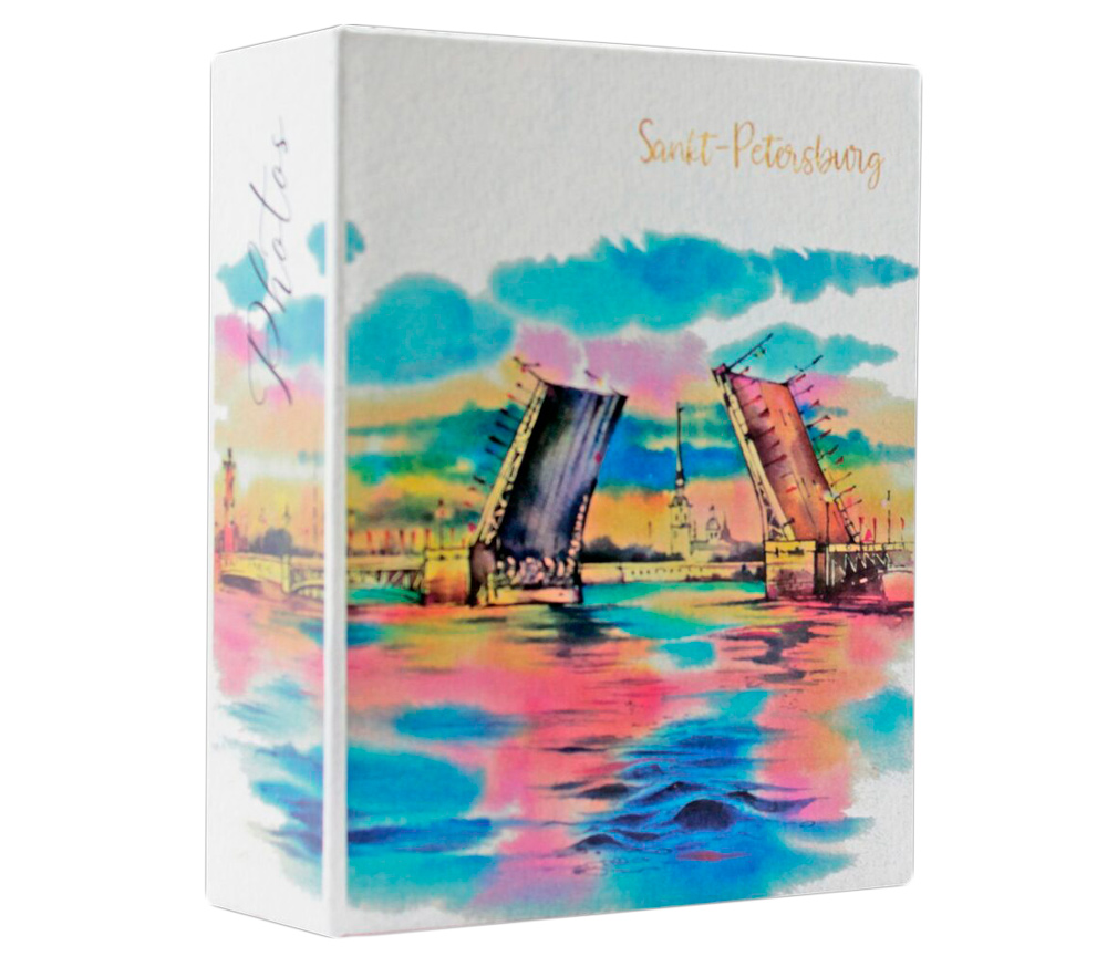 Фотоальбом Полином 200 фото 10х15 см, Санкт-Петербург - Разводные мосты