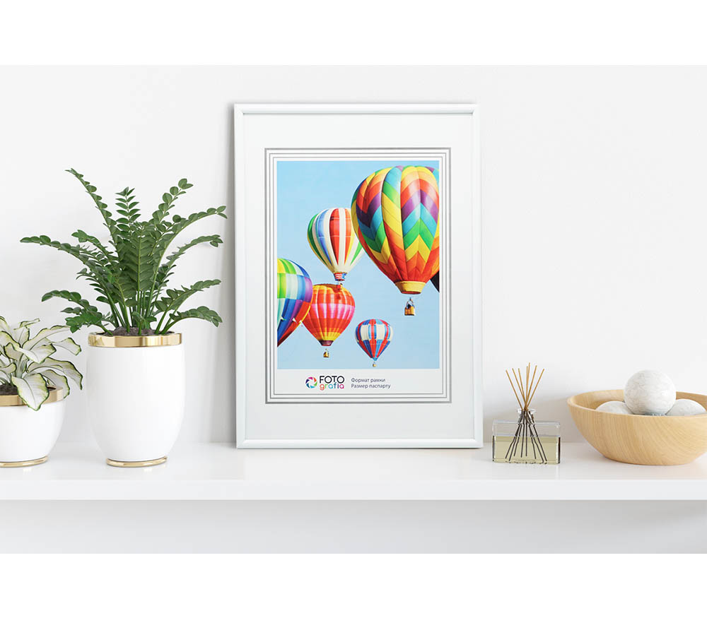 Фоторамка Fotografia 10x15 см, белая, 3 шт.