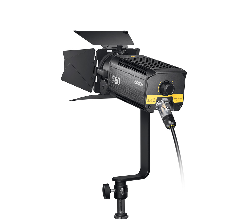 Осветитель Godox S60, 60 Вт, светодиодный, фокусируемый, 5600К