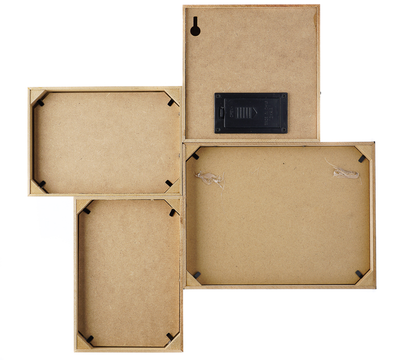 Мультирамка с подсветкой Fotografia на 3 фото 10x15 см "Home sweet home" (FFL-839)