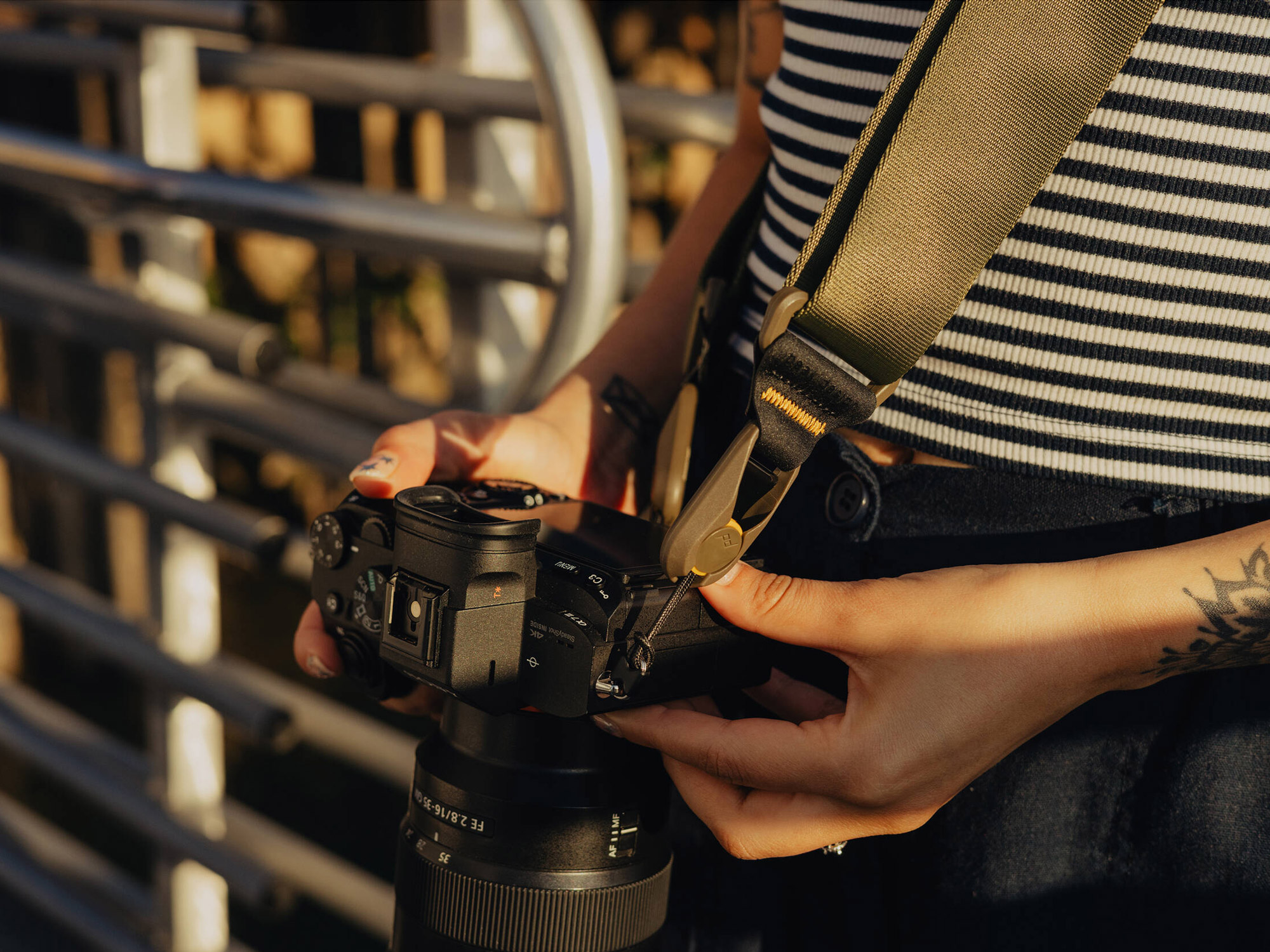 Ремня Peak Design Camera Strap Slide Kelp, оливковый