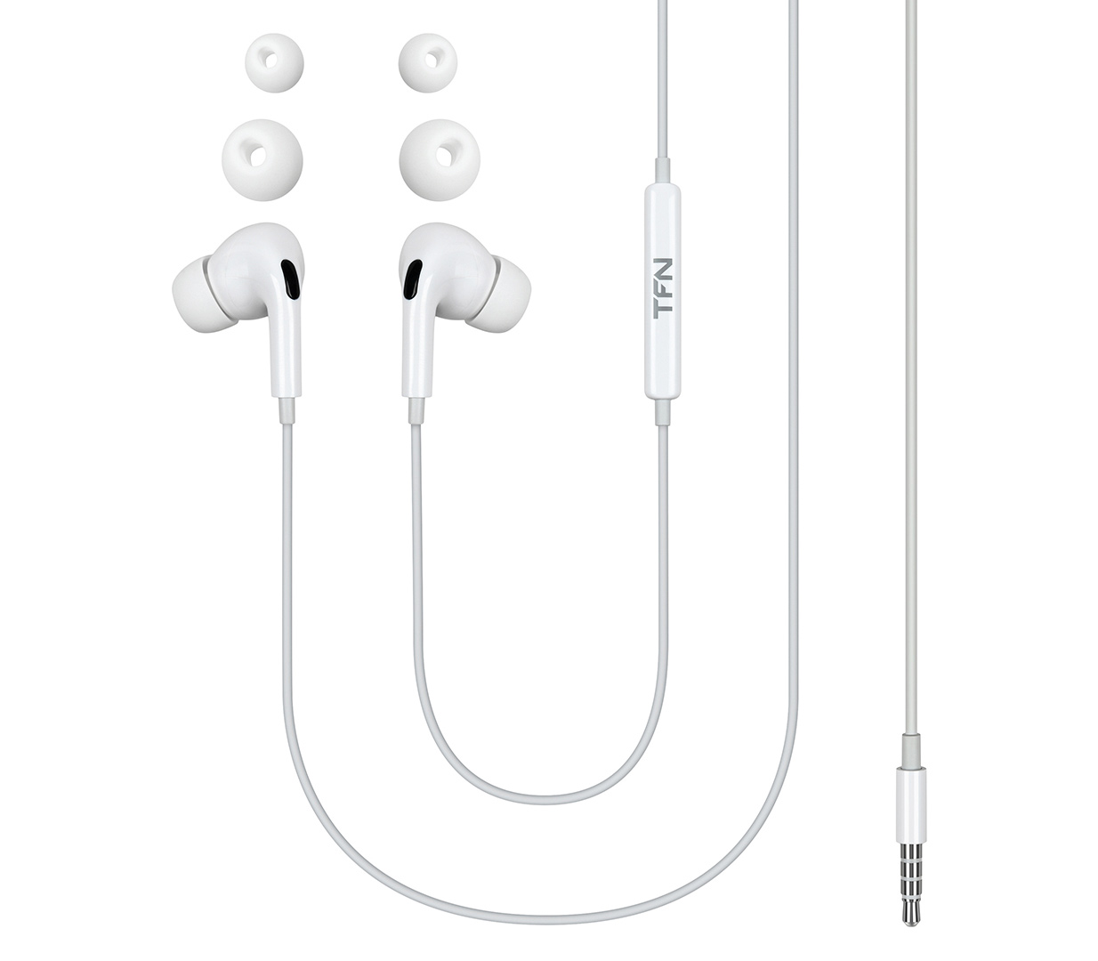 Проводная стереогартитура TFN MC516, белая