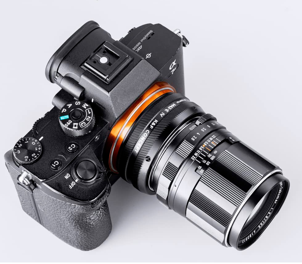 Адаптер K&F Concept M42-NEX IV PRO, объективы M42 на камеры Sony E