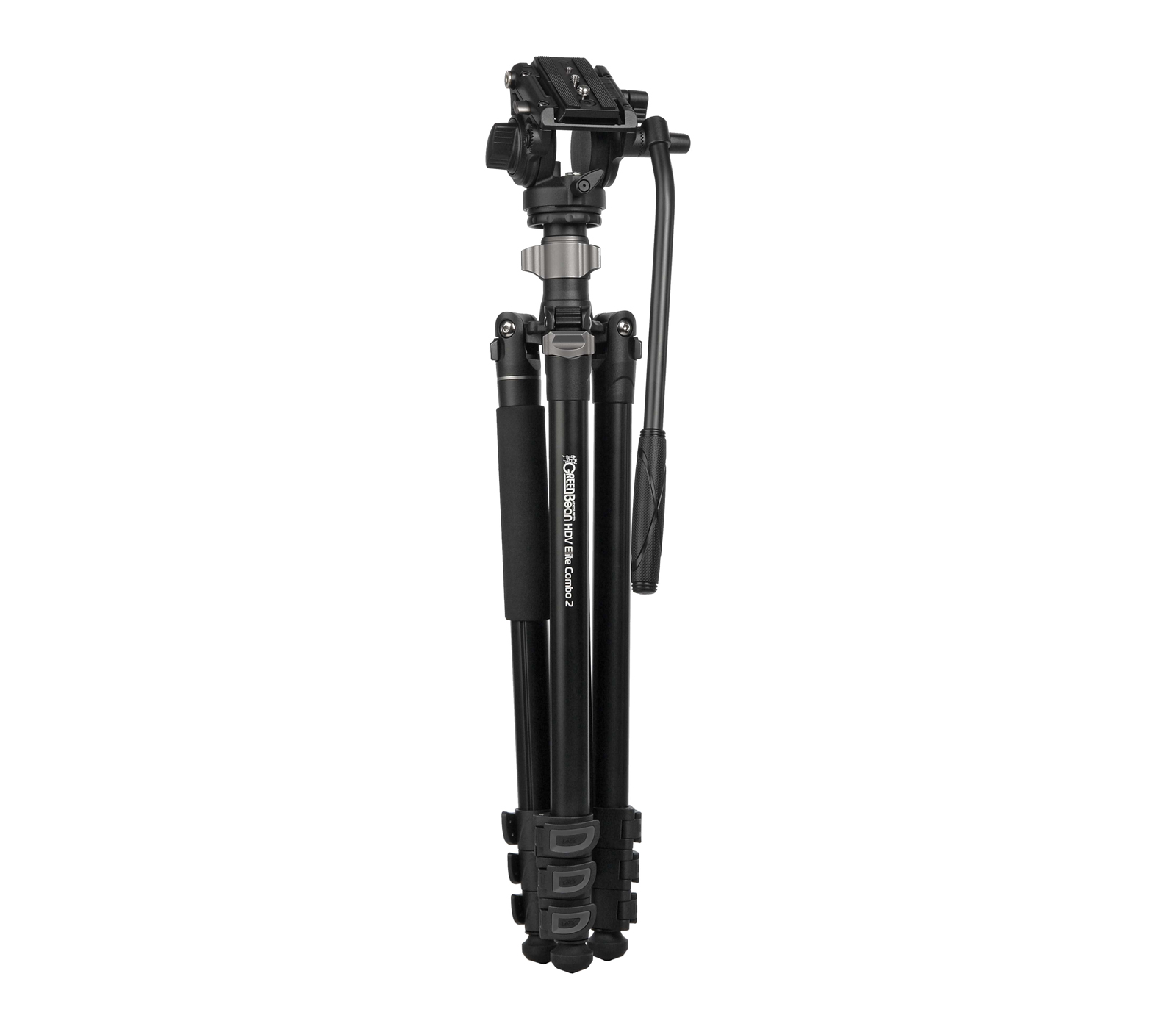 Штатив GreenBean HDV Elite Combo 2 с видеоголовкой, алюминий