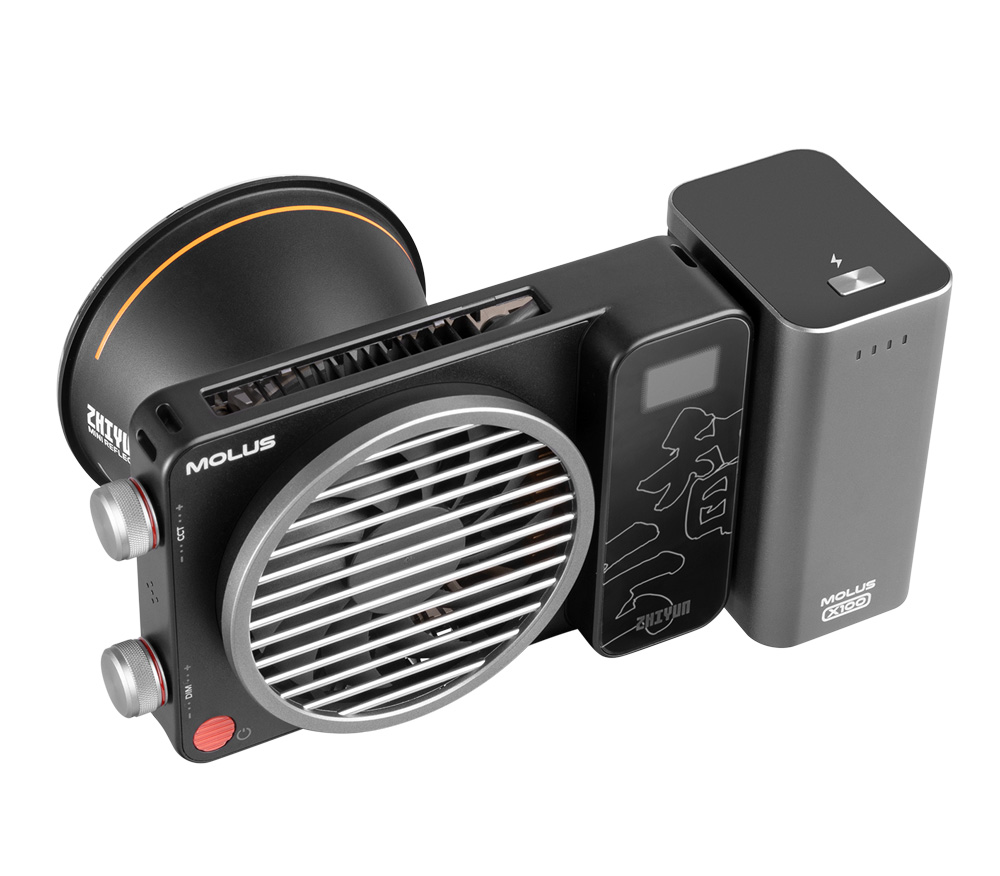 Осветитель Zhiyun Molus X100 Combo Kit, светодиодный, 100 Вт, 2700-6500К