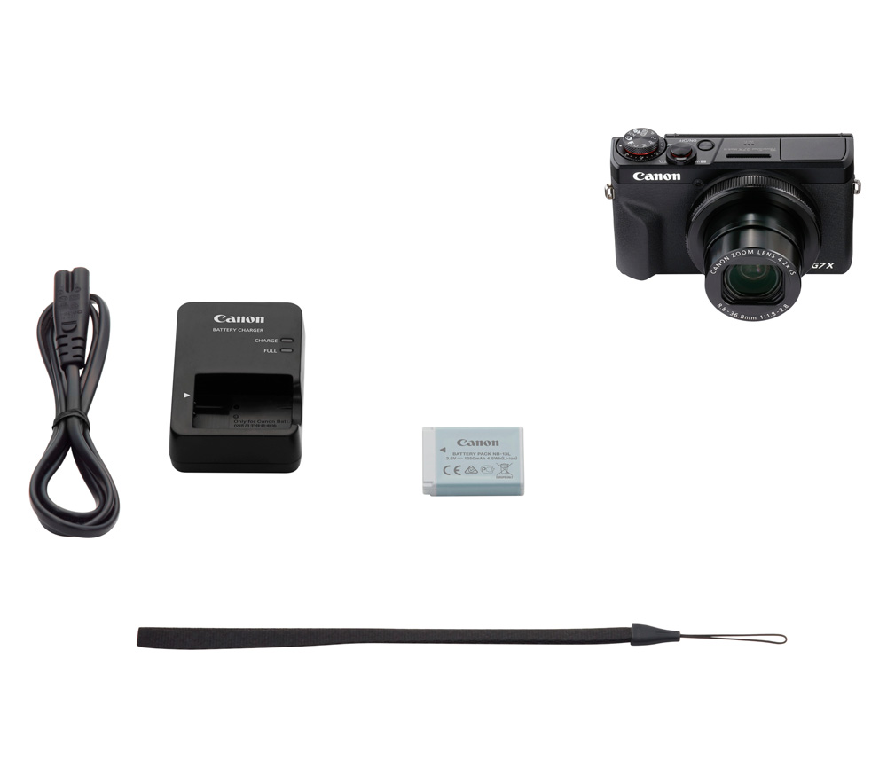 Компактный фотоаппарат Canon PowerShot G7 X Mark III, черный