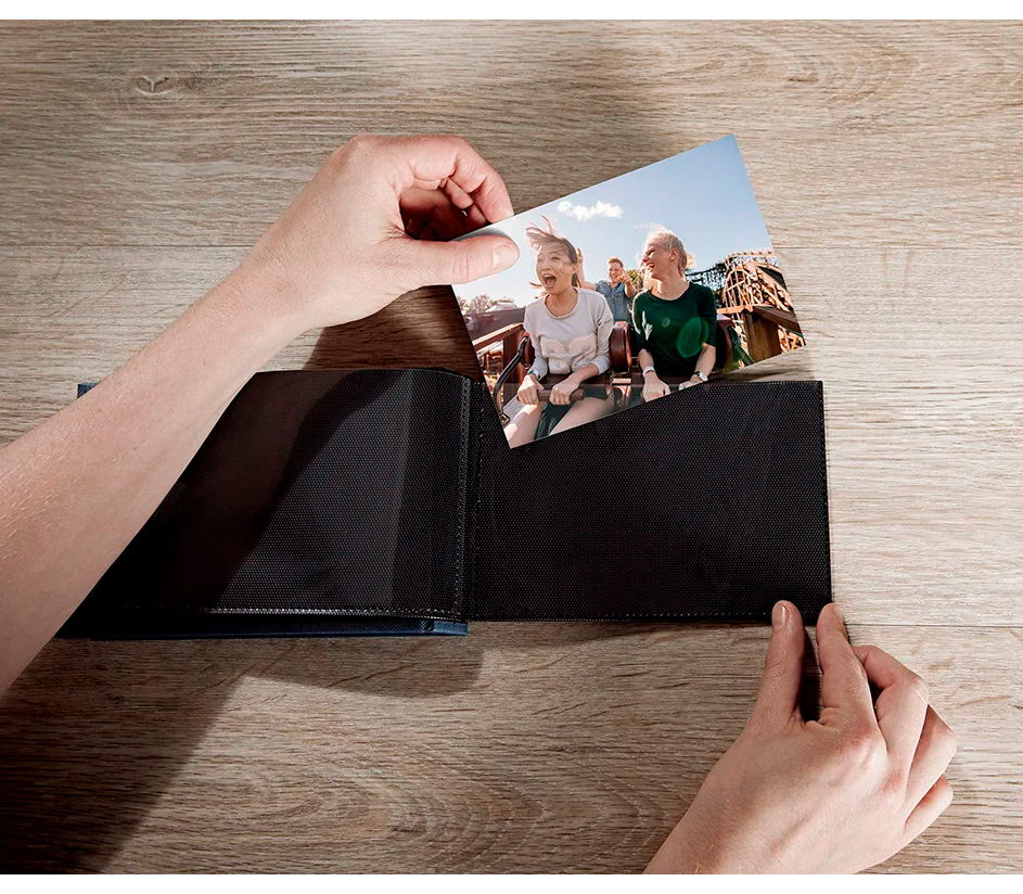 Фотоальбом Walther 10x15см 40 фото, Pure, 4 цвета ассорти