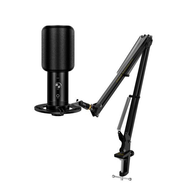 Комплект 7Ryms SR-AU01-K2, USB микрофон, стойка, ПОП-фильтр