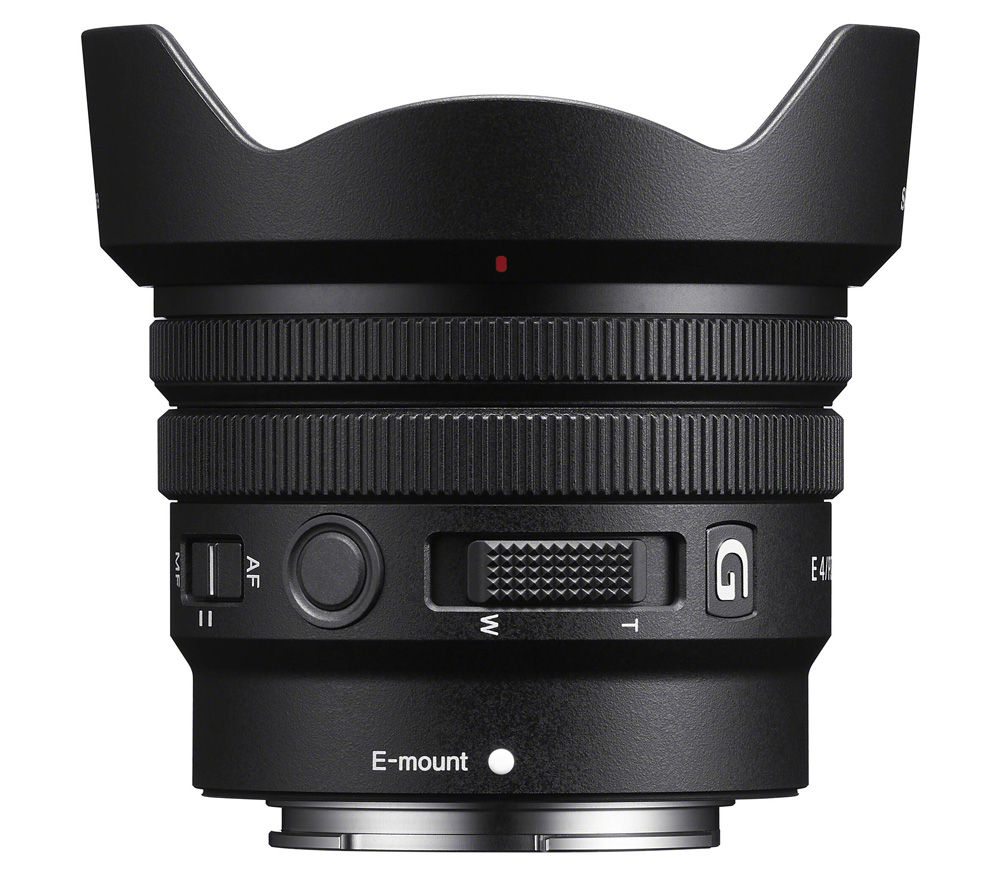 Объектив Sony E 10-20mm f/4 PZ G