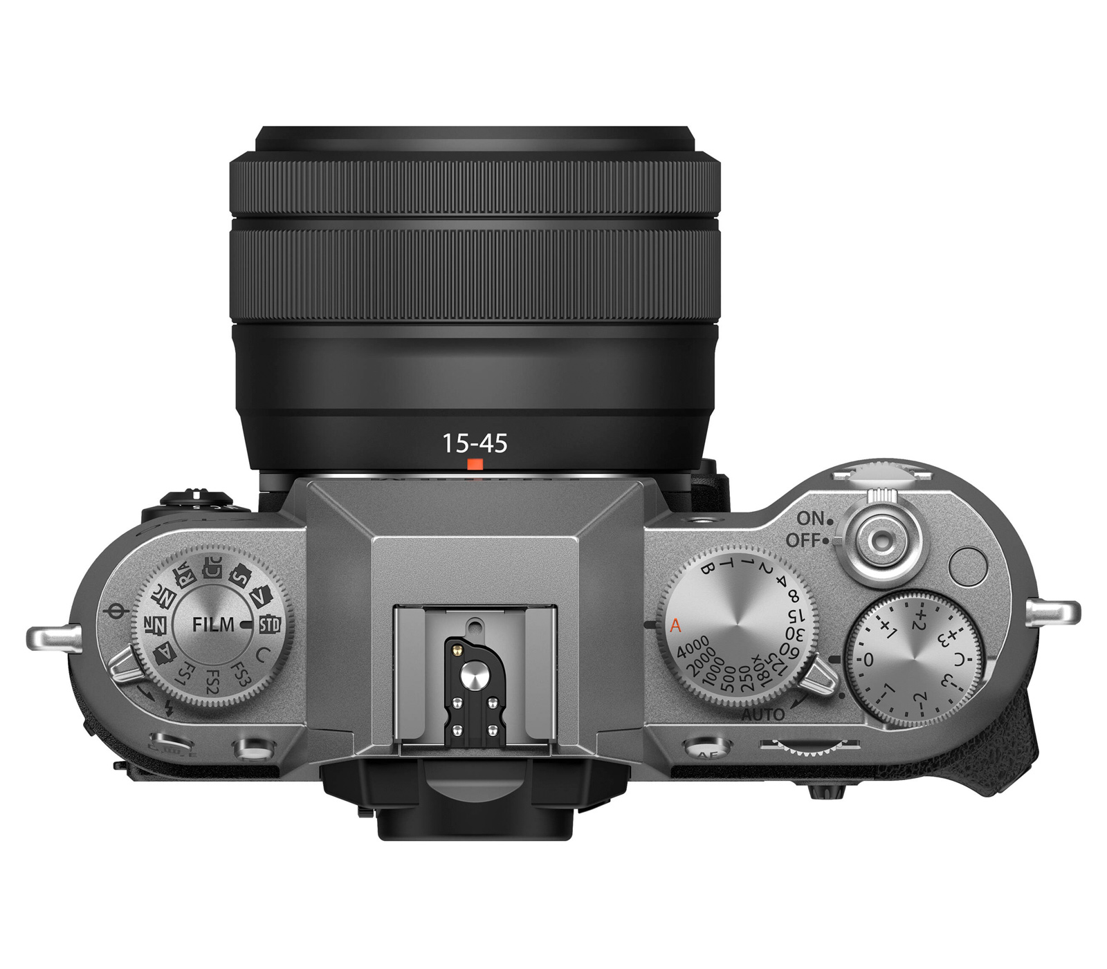 Беззеркальный фотоаппарат Fujifilm X-T50 Kit XC 15-45mm, серебристый