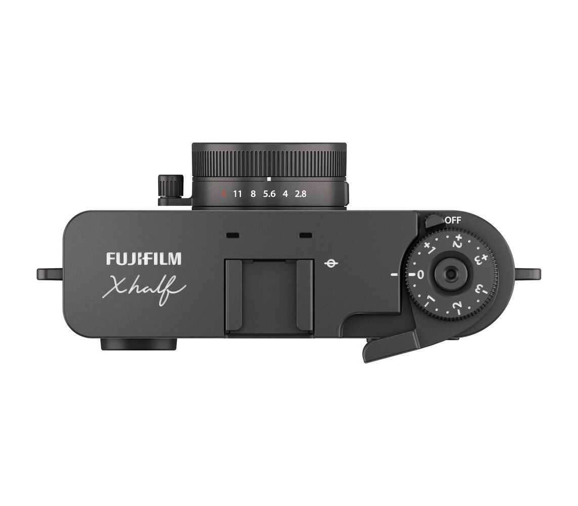 Компактный фотоаппарат Fujifilm X Half, угольно-серебристый