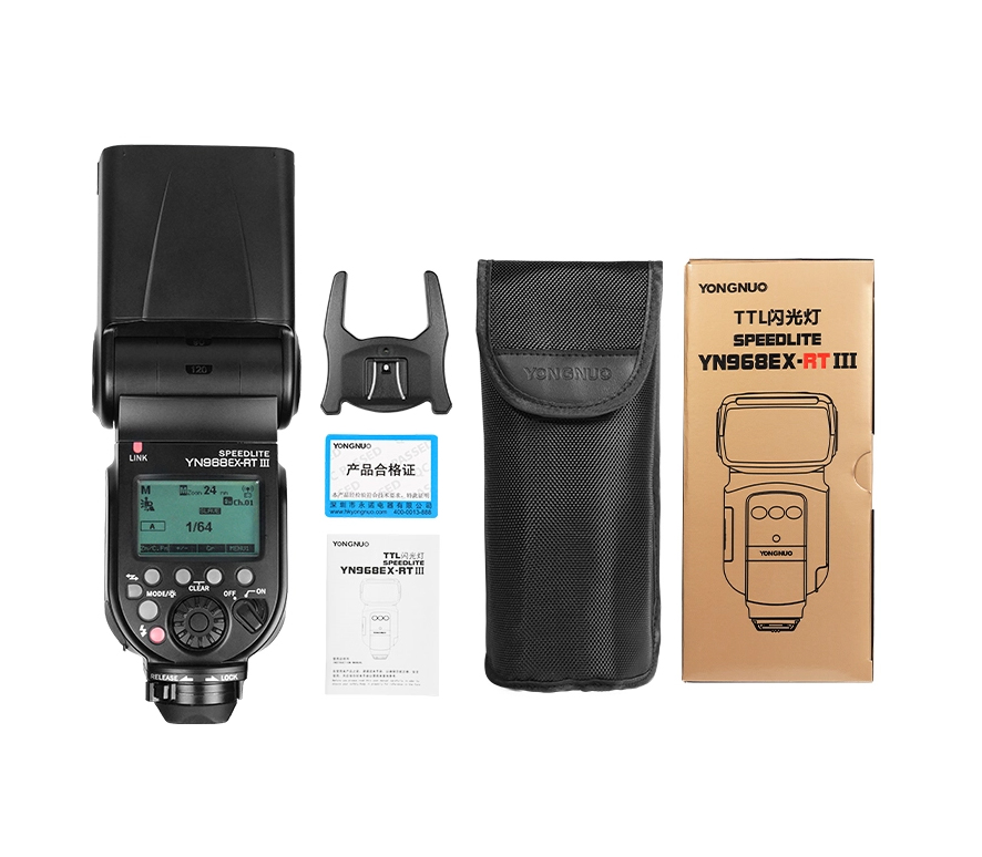 Вспышка Yongnuo Speedlite YN-968EX-RT III для Canon