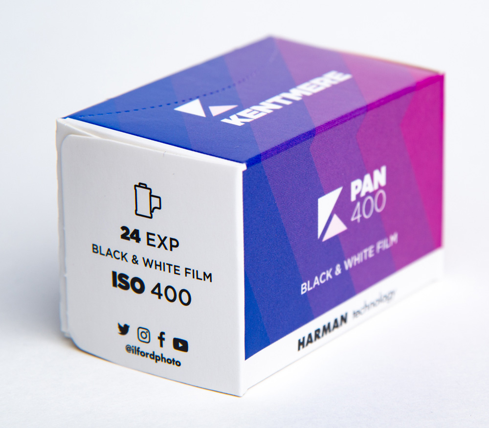 Фотопленка Ilford Kentmere PAN 400, 24 кадра