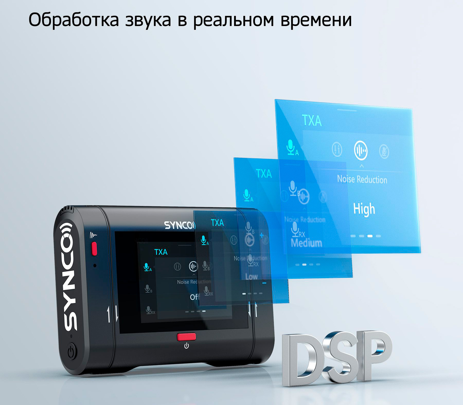 Беспроводная система Synco G3PRO 2.4 ГГц, 2 передатчика, 1 приемник
