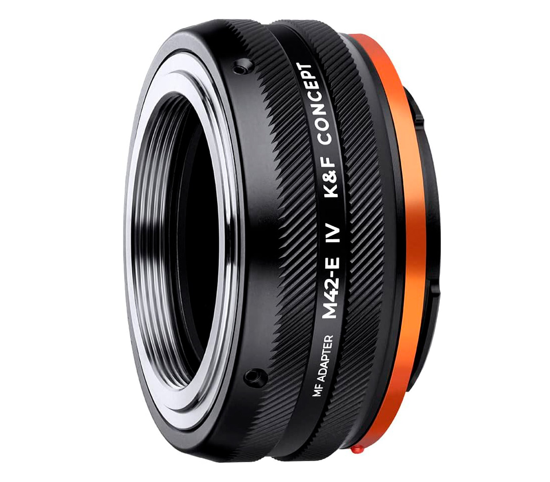 Адаптер K&F Concept M42-NEX IV PRO, объективы M42 на камеры Sony E