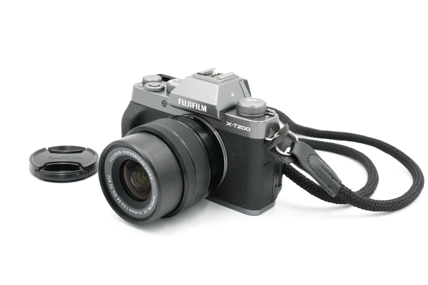 Беззеркальный фотоаппарат Fujifilm X-T200 Dark Silver Kit XC 15-45mm (состояние 5) (б/у)