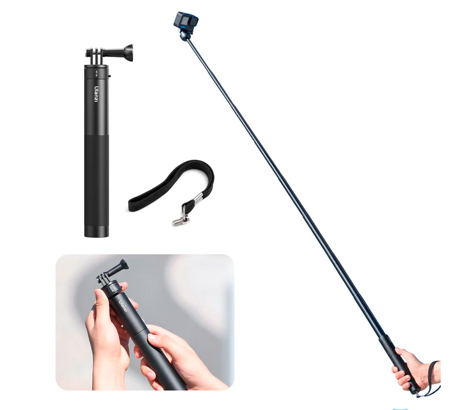 Монопод для селфи Ulanzi MT-76 Go Quick II 1.5m Magnetic Selfie Stick