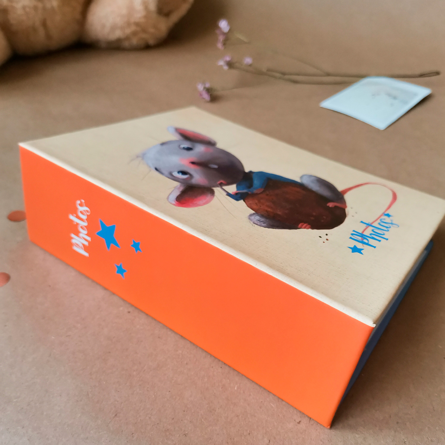 Фотоальбом Полином 10х15 см 100 фото - «Mice and bunny» Мышка