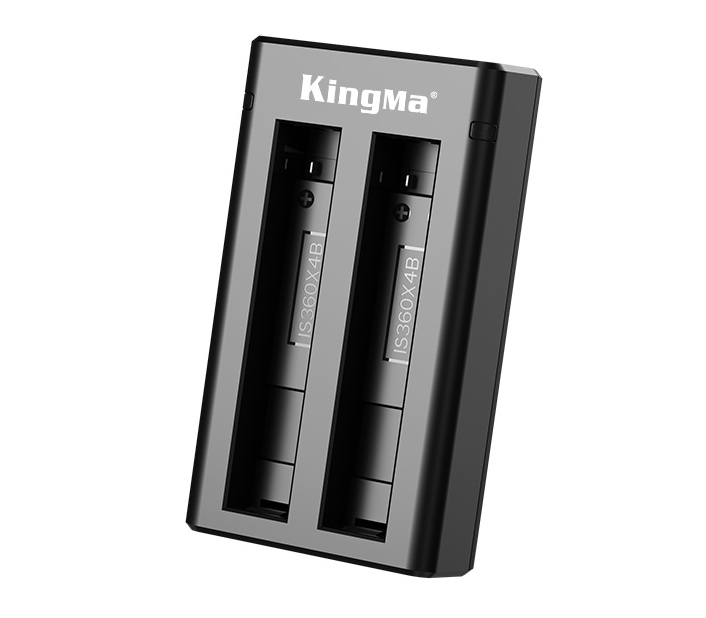 Зарядное устройство Kingma BM066 + 2 аккумулятора для Insta360 One X4